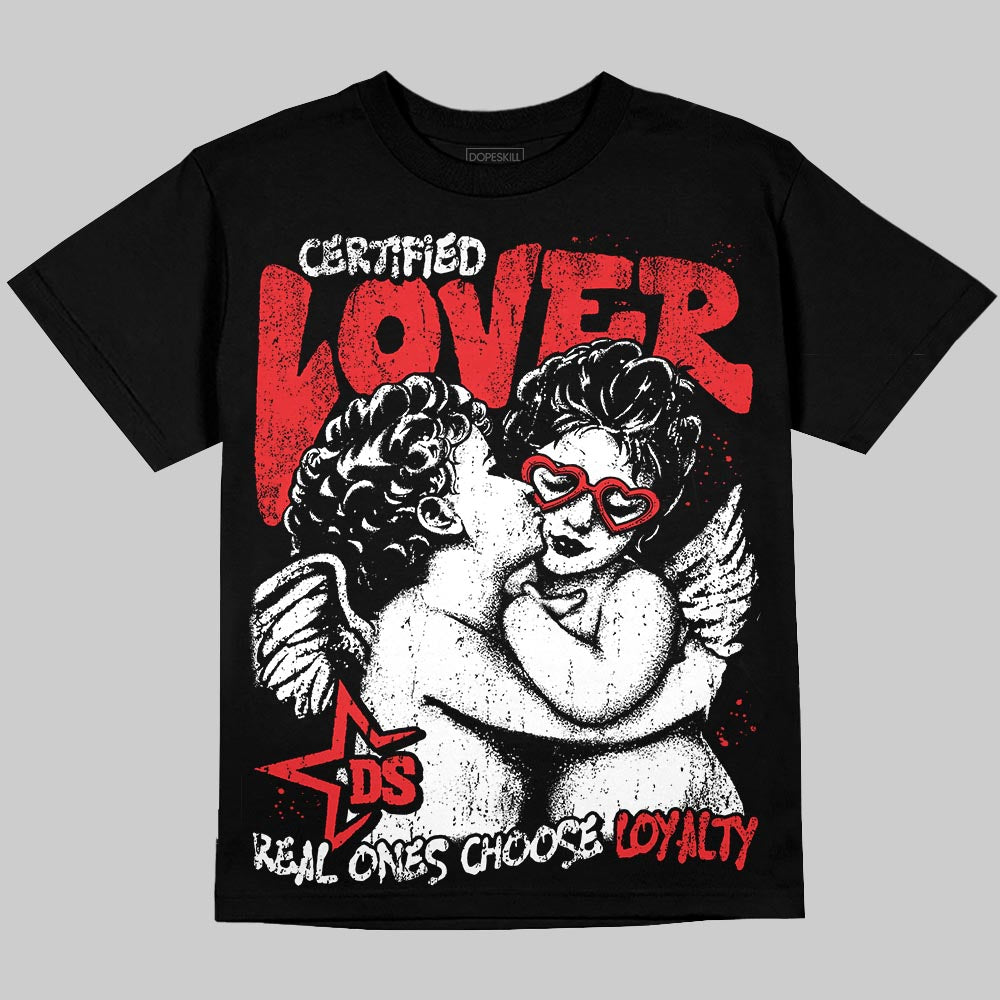 Jordan 13 Retro OG Chicago (2026) DopeSkill T-Shirt Real Ones Choose Loyalty Graphic Streetwear - Black