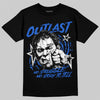 Royal Blue Sneakers DopeSkill T-Shirt Outlast Graphic Streetwear - Black