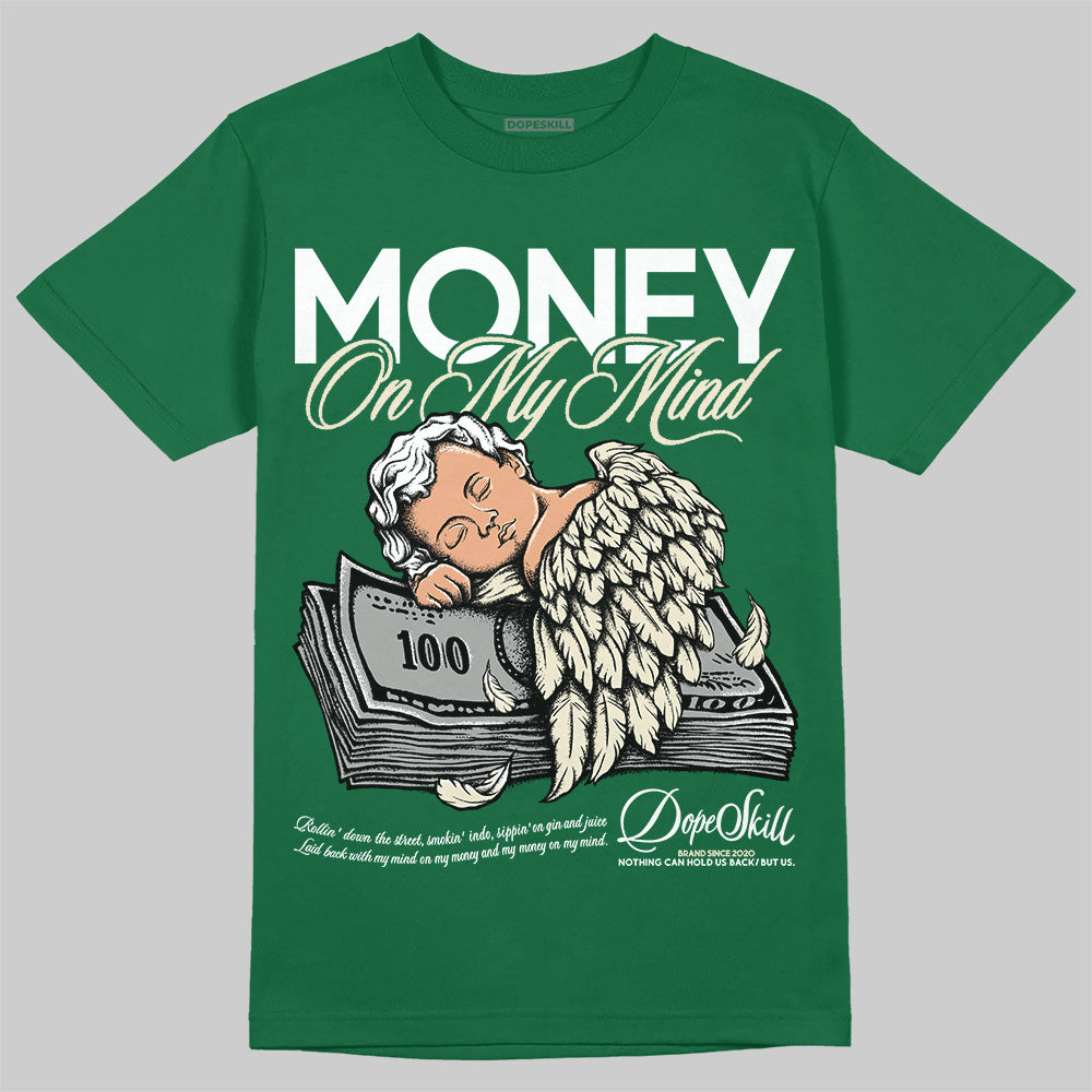 Jordan 13 GS “Pine Green” DopeSkill T-Shirt MOMM Graphic Streetwear - Irish Green