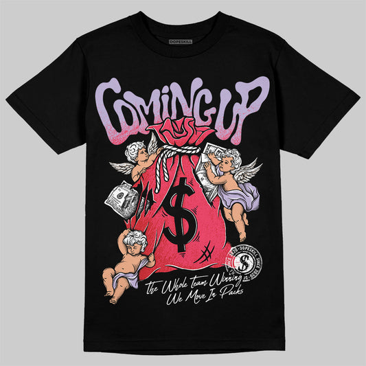 Jordan 5 Low “Peanut Butter Jelly” DopeSkill T-Shirt Money Bag Coming Up Graphic Streetwear - Black