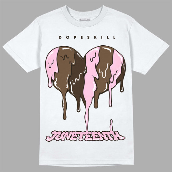 Jordan 11 Retro Neapolitan DopeSkill T-Shirt Juneteenth Heart Graphic Streetwear