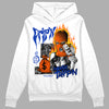 Dunk Low Futura Orange Blaze DopeSkill Hoodie Sweatshirt Drip'n Never Tripp'n Graphic Streetwear - White