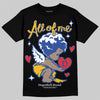 Royal Blue Sneakers DopeSkill T-Shirt All Of Me Graphic Streetwear - Black