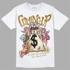 Dunk Low Just Do It “Bronzine/Playful Pink” DopeSkill T-Shirt Money Bag Coming Up Graphic Streetwear - White 