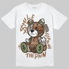 New Balance ABZORB 2010 “Pecan” DopeSkill T-Shirt Smile Through The Pain Graphic Streetwear - White