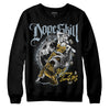 Jordan 13 “Blue Grey” DopeSkill Sweatshirt Money Loves Me Graphic Streetwear - Black