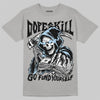 Jordan 5 Wolf Grey DopeSkill T-Shirt Go Fund Your Self Graphic Streetwear - Gravel