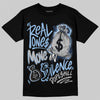 Asics Gel-Cumulus 16 Wash/Independence Blue DopeSkill T-Shirt Real Ones Move In Silence Graphic Streetwear - Black