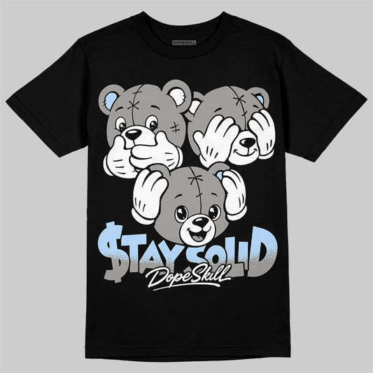 Jordan 5 White Metallic DopeSkill T-Shirt Stay Solid Graphic Streetwear - black
