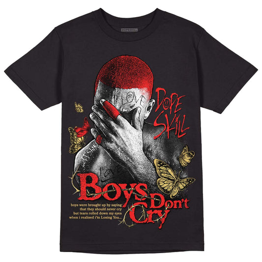 Jordan 5 "Dunk On Mars" DopeSkill T-Shirt Boys Don't Cry Graphic Streetwear - Black