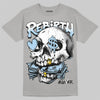 Jordan 5 Retro Wolf Grey DopeSkill T-Shirt Rebirth Graphic Streetwear - gravel