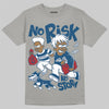Jordan 12 Retro French Blue (2025) DopeSkill T-Shirt No Risk No Story Graphic Streetwear - Gravel