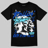 Royal Blue Sneakers DopeSkill T-Shirt Got It Out The Mud Graphic Streetwear - black