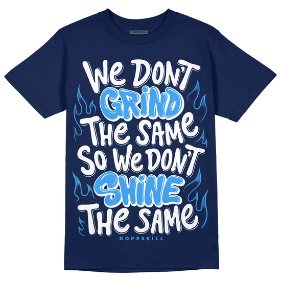 Jordan 3 "Midnight Navy" DopeSkill Navy T-shirt Grind Shine Graphic Streetwear