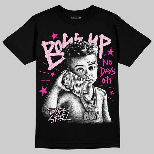 Dunk Triple Pink DopeSkill T-Shirt Boss Up Graphic Streetwear - Black