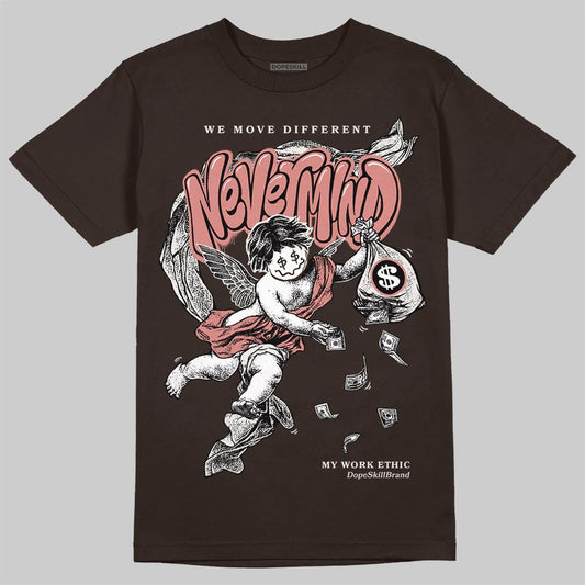 Jordan 1 High OG “Baroque Brown” DopeSkill T-Shirt Nevermind Graphic Streetwear - Dark Chocolate