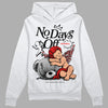 Jordan Spizike Low Bred DopeSkill Hoodie Sweatshirt New No Days Off Graphic Streetwear - White 