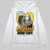 Jordan 4 Thunder DopeSkill Hoodie Sweatshirt Stay Hot Graphic Streetwear - White