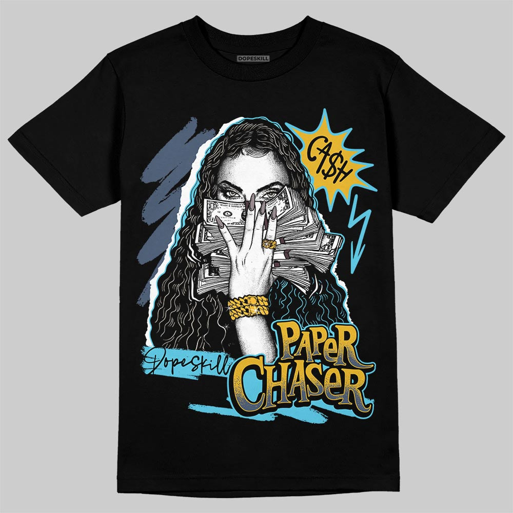 Jordan 11 Retro Gamma Blue (2025) DopeSkill T-Shirt NPC Graphic Streetwear - Black