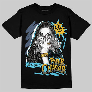 Jordan 11 Retro Gamma Blue (2025) DopeSkill T-Shirt NPC Graphic Streetwear - Black