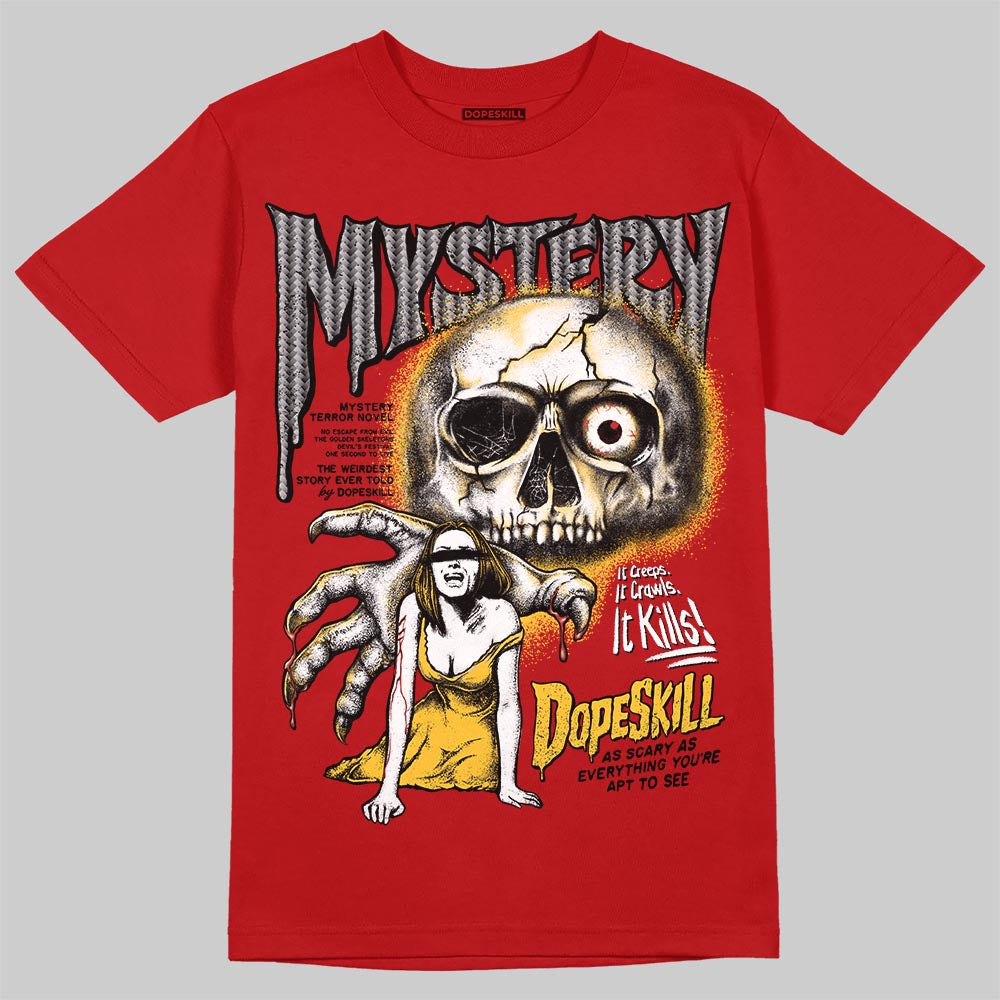 Jordan 14 Retro Ferrari (2025) DopeSkill T-Shirt Mystery Ghostly Grasp Graphic Streetwear - Red