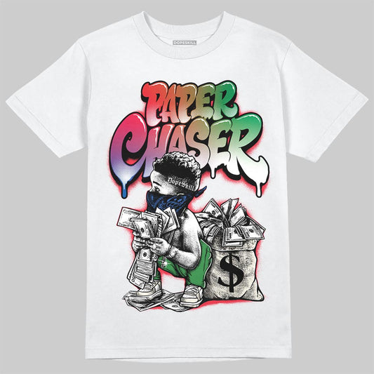 Jordan 11 City Pack “285” Atlanta DopeSkill T-Shirt Paper Chaser Boy Graphic Streetwear - WHite
