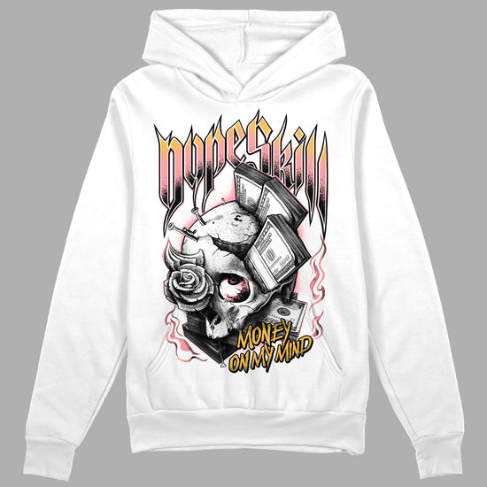 Jordan 3 GS “Red Stardust” DopeSkill Hoodie Sweatshirt Money On My Mind Graphic Streetwear - White 