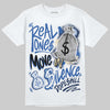 ASICS Gel-Nimbus 10.1 Invincible HTTP 404 Blue DopeSkill T-Shirt Real Ones Move In Silence Graphic Streetwear - White