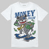 Jordan 9 Retro 'Flint Grey' 2026 DopeSkill T-Shirt Money Callin' Graphic Streetwear - White 