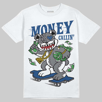 Jordan 9 Retro 'Flint Grey' 2026 DopeSkill T-Shirt Money Callin' Graphic Streetwear - White 