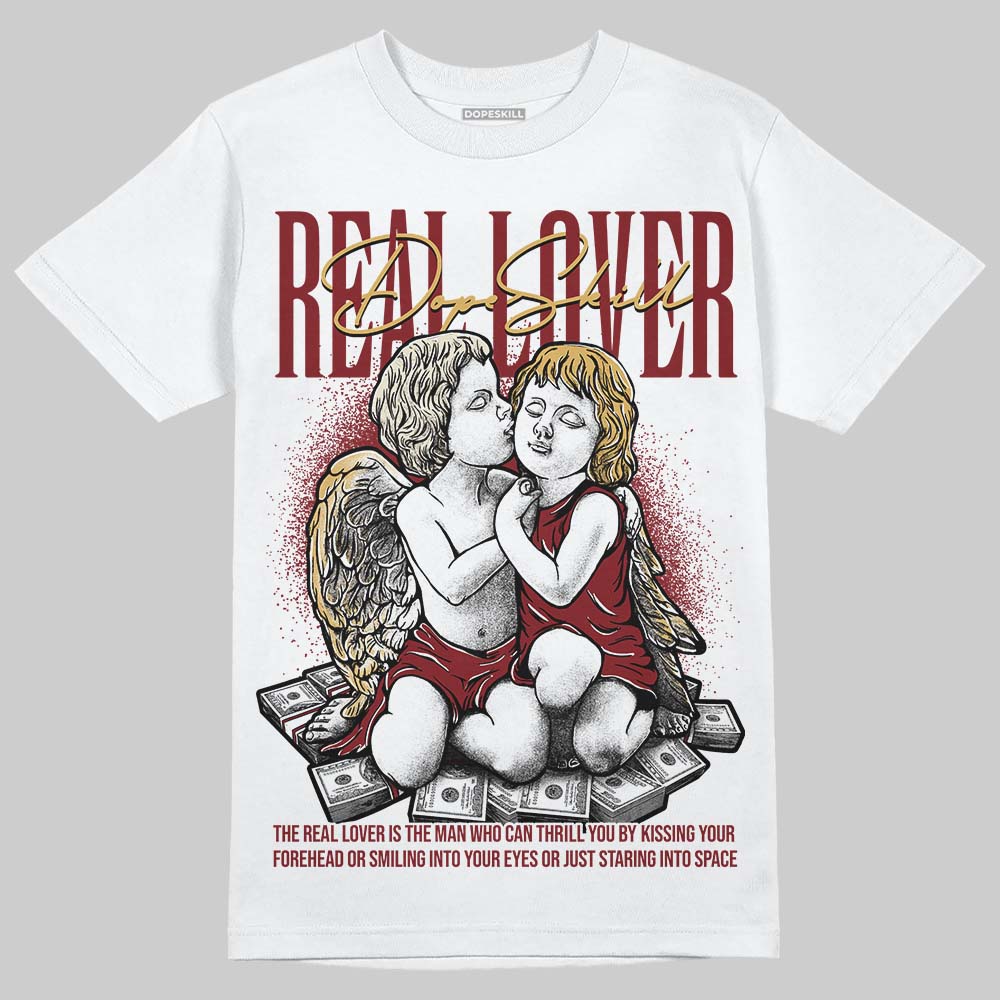 Dunk Low SE Sisterhood Sail Team Red W DopeSkill T-Shirt Real Lover Graphic Streetwear - White