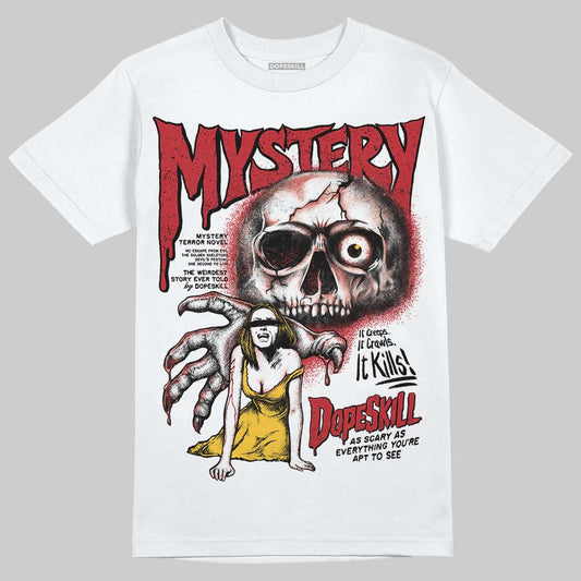 Jordan 14 Retro Ferrari (2025) DopeSkill T-Shirt Mystery Ghostly Grasp Graphic Streetwear - WHite