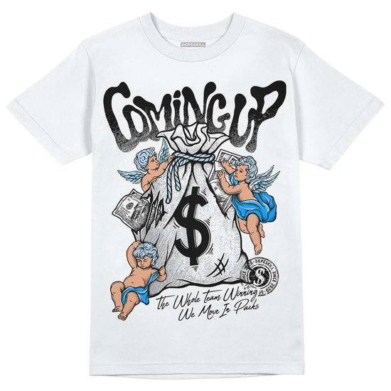 Jordan 6 “Reverse Oreo” DopeSkill T-Shirt Money Bag Coming Up Graphic Streetwear - White