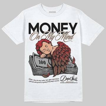 Jordan 9 'Olive' DopeSkill T-Shirt MOMM Graphic Streetwear - WHite