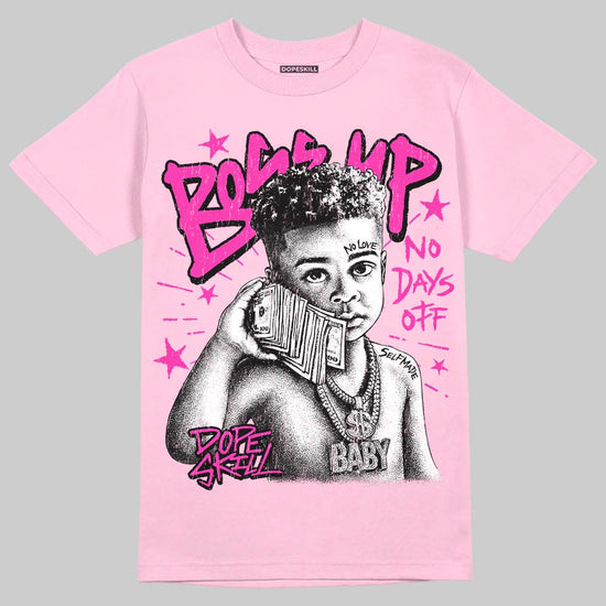 Dunk Triple Pink DopeSkill T-Shirt Boss Up Graphic Streetwear - Light Pink