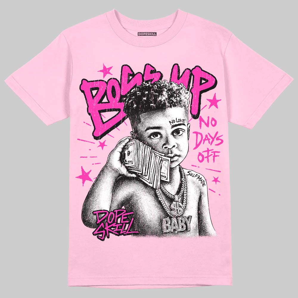 Dunk Triple Pink DopeSkill T-Shirt Boss Up Graphic Streetwear - Light Pink