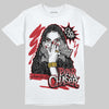 Jordan 1 Low OG "Chicago" DopeSkill T-Shirt NPC Graphic Streetwear - White