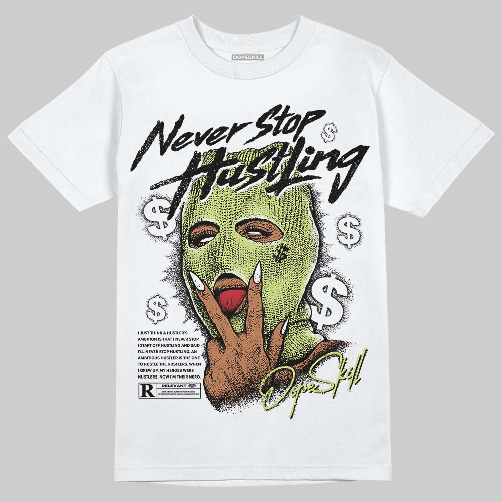Jordan 11 “Inner Beast” DopeSkill T-Shirt Never Stop Hustling Graphic Streetwear - White 