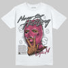 ASICS Gel Kayano 14 Pink Glo DopeSkill T-Shirt Never Stop Hustling Graphic Streetwear - White