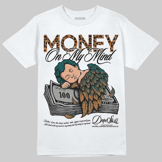 Adidas Samba OG Leopard Pack Collegiate Green DopeSkill T-Shirt MOMM Graphic Streetwear - White