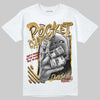 Jordan 12 Retro 'Taxi' 2025 DopeSkill T-Shirt Pocket Change Graphic Streetwear - White