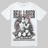 Harris Tweed x Wmns Dunk Low 'Black Phantom' DopeSkill T-Shirt Real Lover Graphic Streetwear  White 