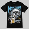 Jordan 4 Denim “Worn Blue” DopeSkill T-Shirt Mystery Ghostly Grasp Graphic Streetwear - Black