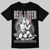 Harris Tweed x Wmns Dunk Low 'Black Phantom' DopeSkill T-Shirt Real Lover Graphic Streetwear - Black