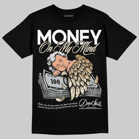 Jordan 5 Retro Reverse Metallic DopeSkill T-Shirt MOMM Graphic Streetwear - Black