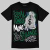 Asics GT-2160 ‘Shamrock Green’ DopeSkill T-Shirt Real Ones Move In Silence Graphic Streetwear - Black