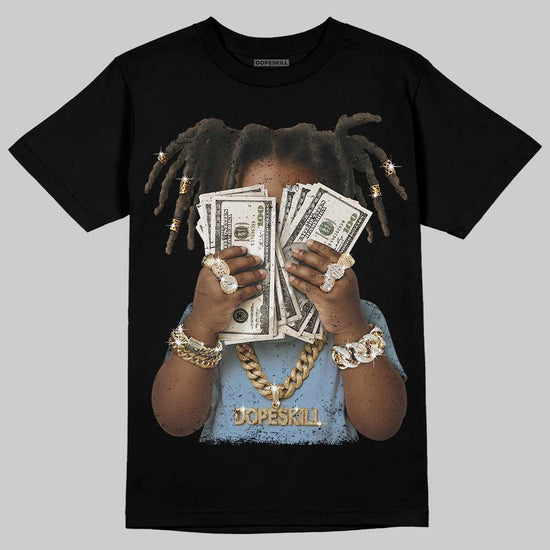 Nike Air Diamond Turf Must Be the Money DopeSkill T-Shirt Rich Youth Graphic Streetwear - Black