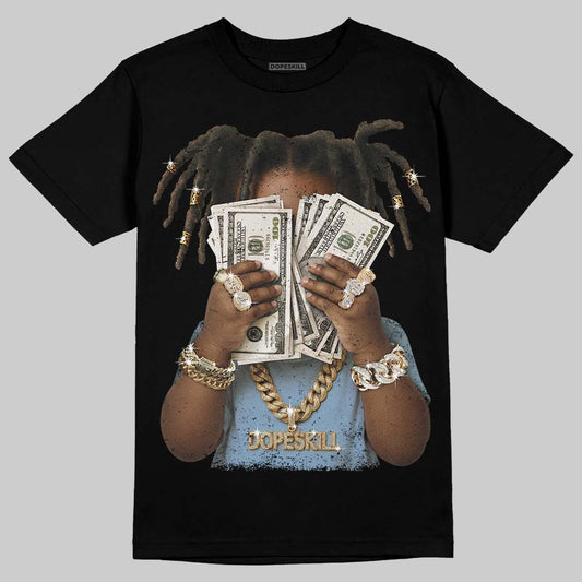 Nike Air Diamond Turf Must Be the Money DopeSkill T-Shirt Rich Youth Graphic Streetwear - Black