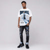 Black University Blue 5s DopeSkill T-Shirt Thunder Dunk Graphic
