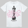 Dunk Low LX Pink Foam DopeSkill T-Shirt King Chess Graphic Streetwear - White 
